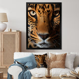 Brown Leopard Textures Of Strength - Panther Home Decor Art
