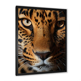 Brown Leopard Textures Of Strength - Panther Home Decor Art