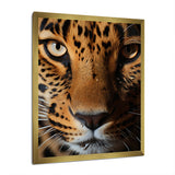 Brown Leopard Textures Of Strength - Panther Home Decor Art