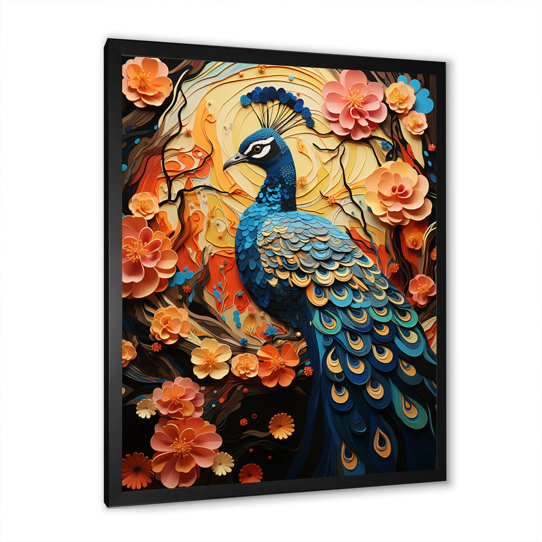 Peacock Collage Peacock Collage - Peacock Wall Decor