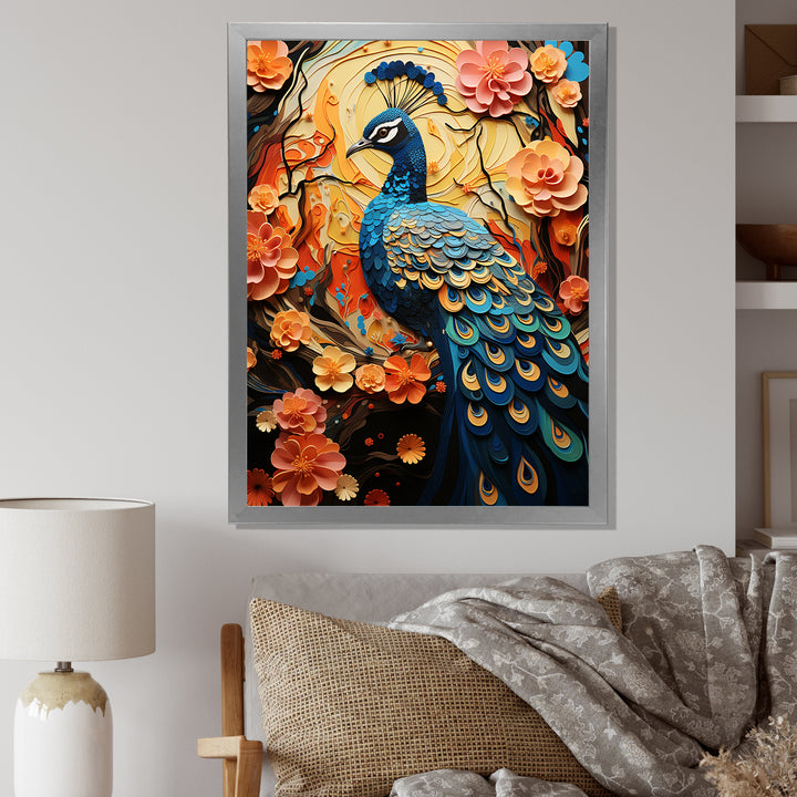 Peacock Collage Peacock Collage - Peacock Wall Decor