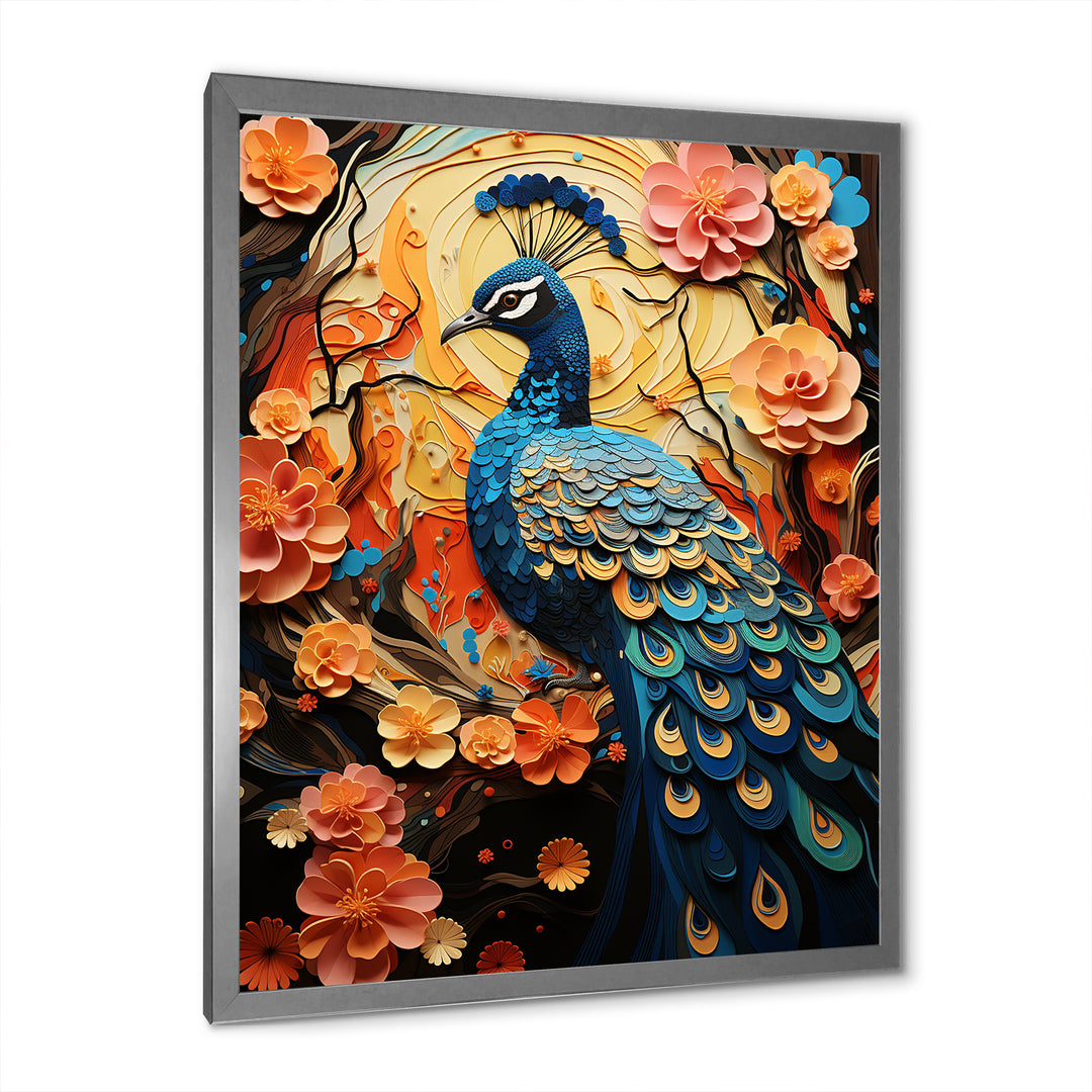 Peacock Collage Peacock Collage - Peacock Wall Decor