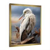 Grey Pelican Tranquil Waters Pelican - Pelican Bedroom Wall Art