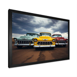 Pickup Truck Retro Rides I - Pickup Truck Canvas Wall Art