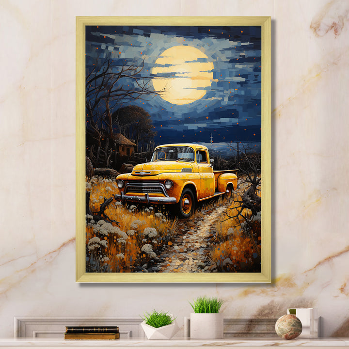 Pickup Truck Rustic Rides I - Pickup Truck Canvas Wall Art