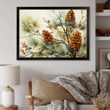 Pine Tree Pine Beauty II - Floral Canvas Wall Art