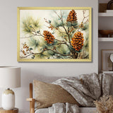 Pine Tree Pine Beauty II - Floral Canvas Wall Art