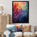 Colorful Forest Harmoney Forest II - Abstract Canvas Wall Art