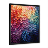 Colorful Forest Harmoney Forest II - Abstract Canvas Wall Art