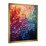 Colorful Forest Harmoney Forest II - Abstract Canvas Wall Art