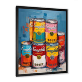 Pop Art Campbells Soup I - Fashion Canvas Wall Art