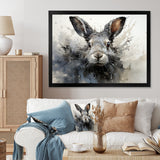 Minimalism Rabbit Energetic - Rabbit Wall Art Prints