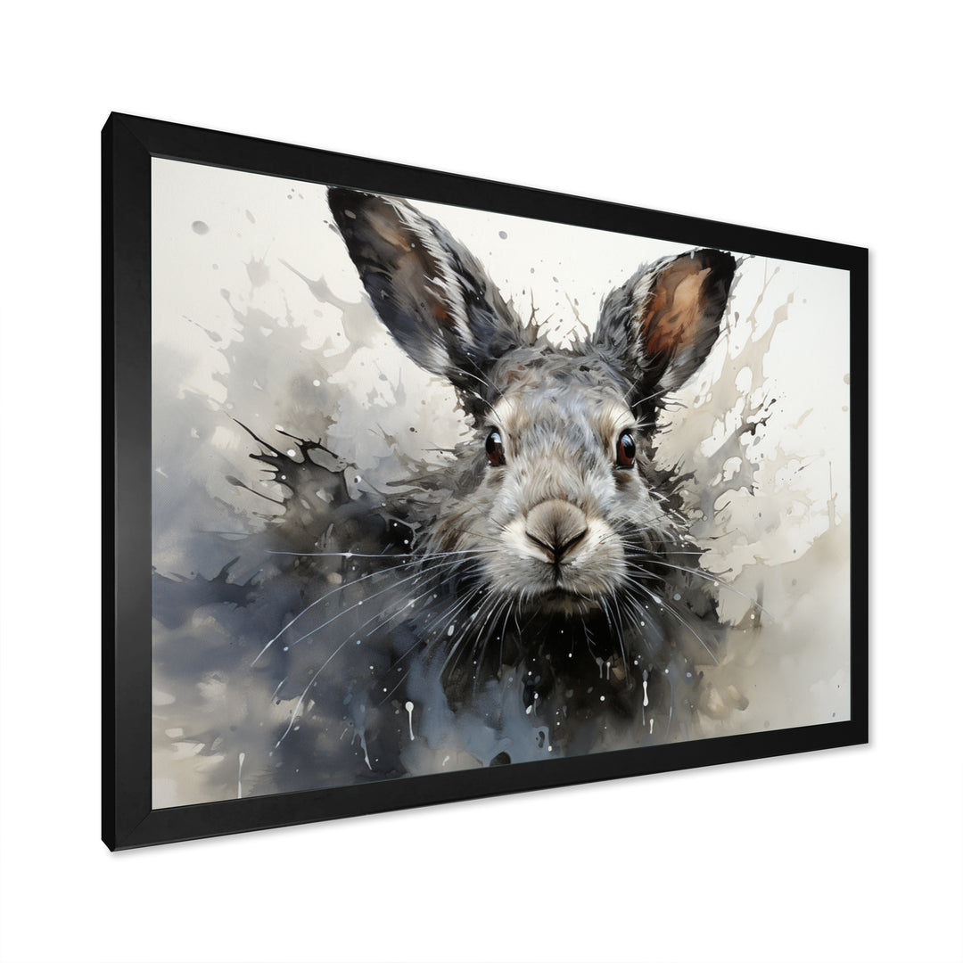 Minimalism Rabbit Energetic - Rabbit Wall Art Prints