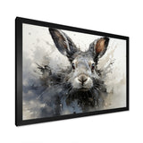 Minimalism Rabbit Energetic - Rabbit Wall Art Prints