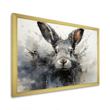 Minimalism Rabbit Energetic - Rabbit Wall Art Prints