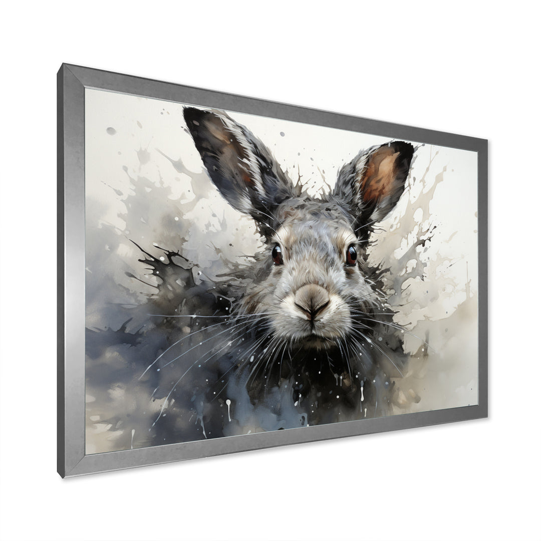 Minimalism Rabbit Energetic - Rabbit Wall Art Prints