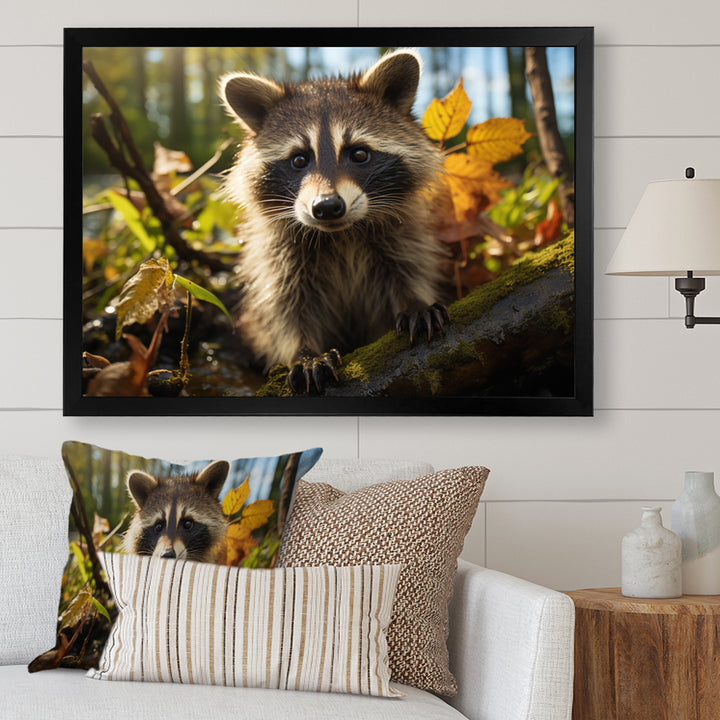 Raccoon Ultra - Raccoon Canvas Wall Art