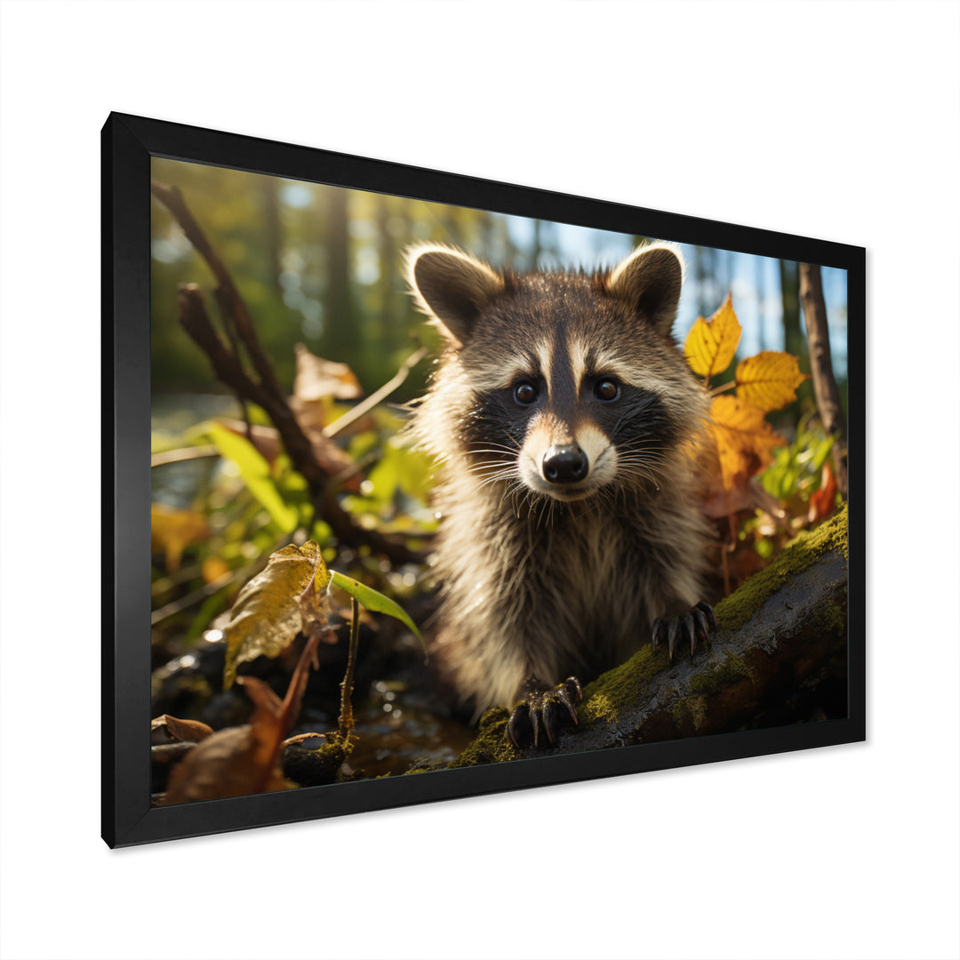Raccoon Ultra - Raccoon Canvas Wall Art