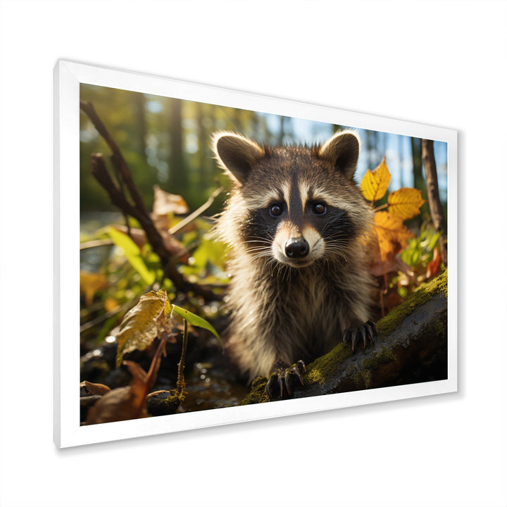 Raccoon Ultra - Raccoon Canvas Wall Art