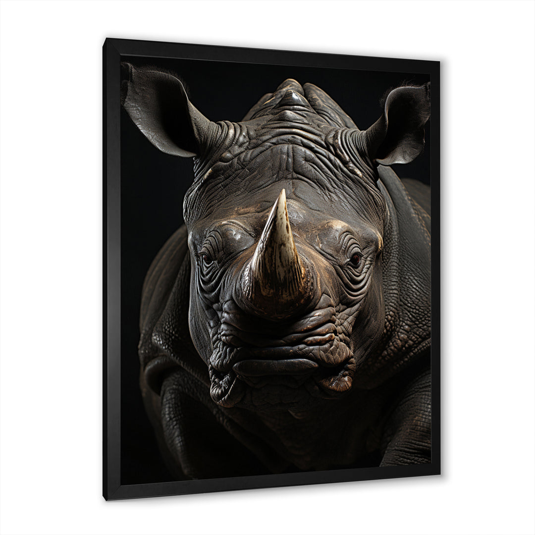 Rhinoceros Majestic Guardian - Rhinoceros Wall Art Prints