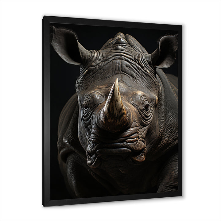 Rhinoceros Majestic Guardian - Rhinoceros Wall Art Prints