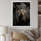 Rhinoceros Majestic Guardian - Rhinoceros Wall Art Prints