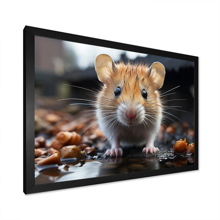 Curious Cute Rodent - Rodent Canvas Wall Art