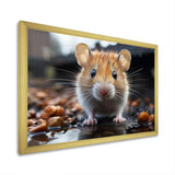 Curious Cute Rodent - Rodent Canvas Wall Art