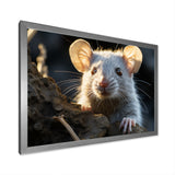 Cute Rodent Portrait - Rodent Canvas Wall Art