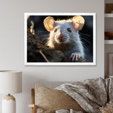 Cute Rodent Portrait - Rodent Canvas Wall Art