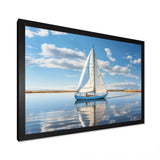 Sailboat Sailing Serenity I - Boat Sailing Canvas Wall Art