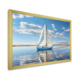 Sailboat Sailing Serenity I - Boat Sailing Canvas Wall Art