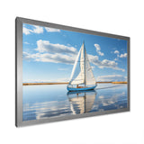 Sailboat Sailing Serenity I - Boat Sailing Canvas Wall Art