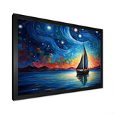 Sailboat Sailors Serenade - Boat Sailing Canvas Wall Art