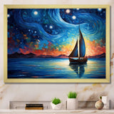 Sailboat Sailors Serenade - Boat Sailing Canvas Wall Art