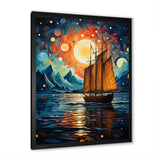 Sailboat Seafaring Dreams I - Boat Sailing Canvas Wall Art