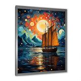 Sailboat Seafaring Dreams I - Boat Sailing Canvas Wall Art