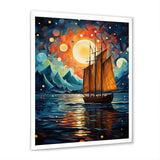Sailboat Seafaring Dreams I - Boat Sailing Canvas Wall Art