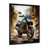 Scooter Off Road Adventurer I - Scooter Canvas Wall Art