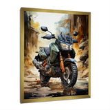 Scooter Off Road Adventurer I - Scooter Canvas Wall Art