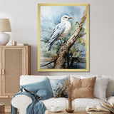 Seagull Coastal Guardian On Branch - Seagull Wall Art Prints