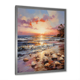 Seashell Impressionist Shores - Seashell Wall Art Prints