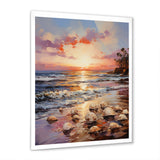 Seashell Impressionist Shores - Seashell Wall Art Prints