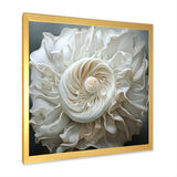 Monochromatic Seashells - Seashell Living Room Wall Art