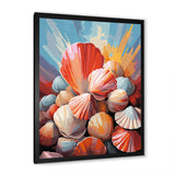 Seashells Pop Art Collage - Seashell Wall Art Prints