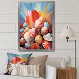Seashells Pop Art Collage - Seashell Wall Art Prints
