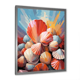 Seashells Pop Art Collage - Seashell Wall Art Prints