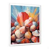 Seashells Pop Art Collage - Seashell Wall Art Prints