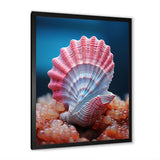 Pink Seashell Symphony - Seashell Bedroom Wall Art
