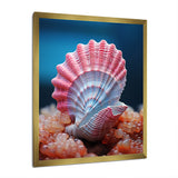 Pink Seashell Symphony - Seashell Bedroom Wall Art